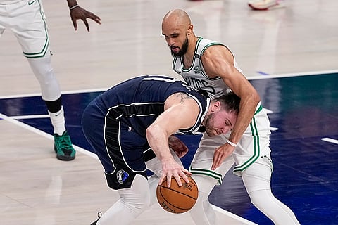 Luka Doncic and Derrick White